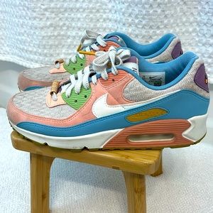 Nike Air Max 90 SE Sun Club Multi, women’s size 9.5.